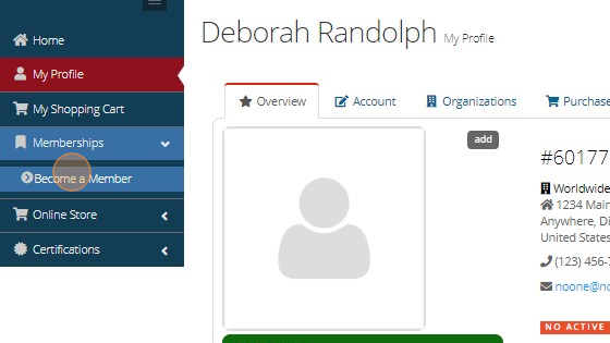 How to Join as a Member. - Step 1